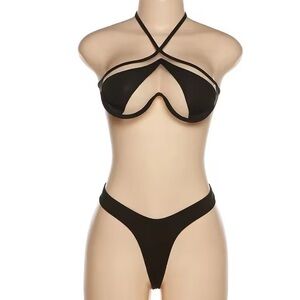 Mesh Cutout Swimsuit